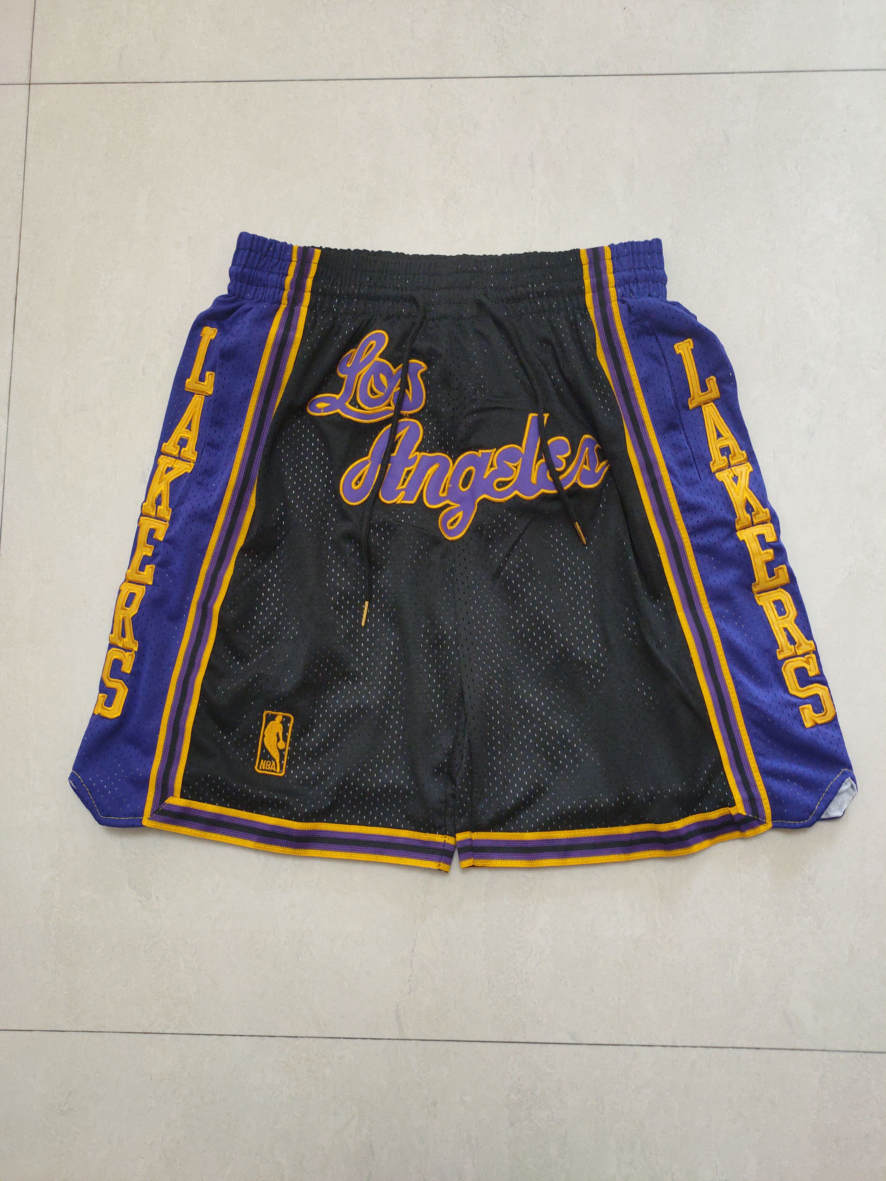 Men NBA Los Angeles Lakers Shorts 202302181